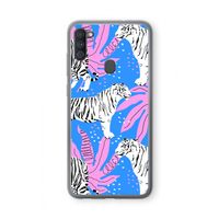 Tijger: Samsung Galaxy A11 Transparant Hoesje
