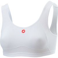 Castelli Rosso corsa bra wit dames S