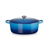 Le Creuset - Signature - Braadpan ovaal 33cm 7,50l Azure