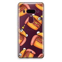 Hamburger: HTC U12+ Transparant Hoesje Hamburger: HTC U12+ Transparant Hoesje