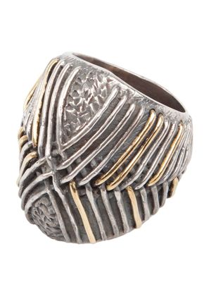 Tobias Wistisen bague à design - Argent