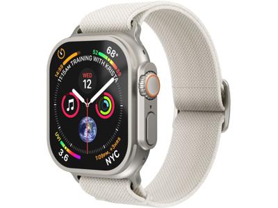 Vonmählen Vonmählen Classic Nylon Loop For Apple Watch 44 - 45 - 46 - 49mm One Size Cream