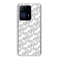 Zwanen: Xiaomi Mi Mix 4 Transparant Hoesje