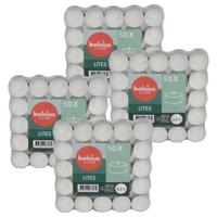 Bolsius Waxine/theelichtjes - 200x stuks - 3,5 branduren - theelichtjes - kaarsjes