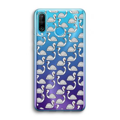 Zwanen: Huawei P30 Lite Transparant Hoesje