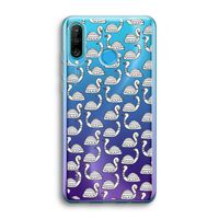 Zwanen: Huawei P30 Lite Transparant Hoesje