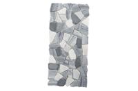 Steentjes Mat Grijs-Wit 30X14 cm kerst - My village