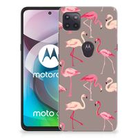 Motorola Moto G 5G TPU Hoesje Flamingo