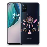 OnePlus Nord N10 5G Telefoonhoesje met Naam Boho Dreamcatcher