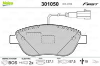 Valeo Remblokset 301050 - thumbnail