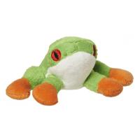 Nature Planet pluche boomkikker knuffel - 10 cm - Kikkers - knuffeldieren