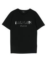 Balmain Kids t-shirt en coton à logo - Noir - thumbnail