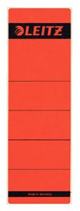 Rugetiket Leitz breed/kort 62x192mm zelfklevend rood