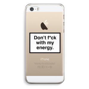 My energy: iPhone 5 / 5S / SE Transparant Hoesje