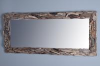 Treibgut Treibholz-Spiegel 180x80 cm.