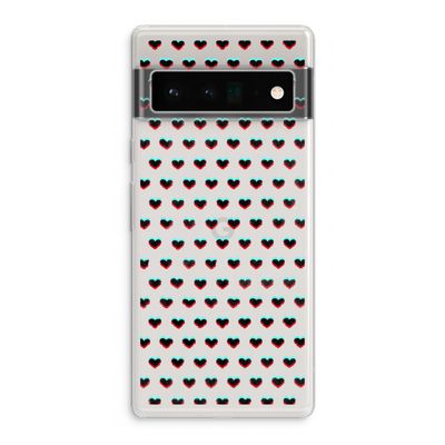 Hartjes: Google Pixel 6 Pro Transparant Hoesje