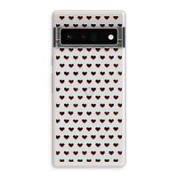 Hartjes: Google Pixel 6 Pro Transparant Hoesje Hartjes: Google Pixel 6 Pro Transparant Hoesje