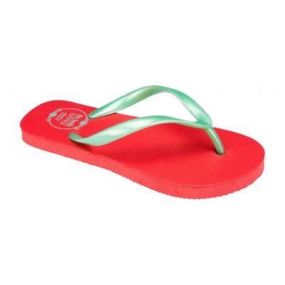 Waimea teenslippers junior print fuchsia groen maat 33