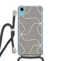 Magic pattern: iPhone XR Transparant Hoesje met koord