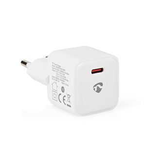 Oplader | 1.67 / 2.22 / 3.0 A | Outputs: 1 | USB-C© | 20 W | Automatische Voltage Selectie