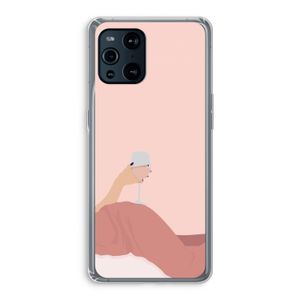 Wine: Oppo Find X3 Pro Transparant Hoesje