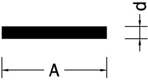 *Alum.plat staf 35x6