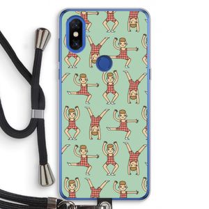 Gymboys: Xiaomi Mi Mix 3 Transparant Hoesje met koord
