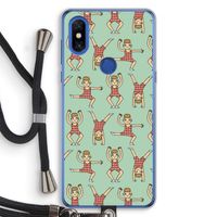 Gymboys: Xiaomi Mi Mix 3 Transparant Hoesje met koord