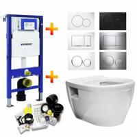Geberit Toiletset 07 Up320 Aqua Splash Prio Rimfree Met Sigma Drukplaat