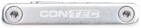 CONTEC multifunctie-tool "tfr - striker 16" ct multitool tfr-striker 16 functions silver
