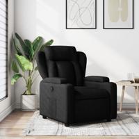 Relaxfauteuil Zwarte Stof
