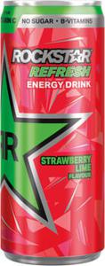 Rockstar Energy Rockstar - Strawberry Lime Energy Drink 250ml 12 Stuks