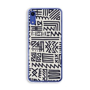 Marrakech print: Honor Play 8A Transparant Hoesje