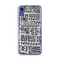 Marrakech print: Honor Play 8A Transparant Hoesje
