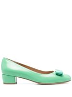 Ferragamo escarpins Vara en cuir - Vert