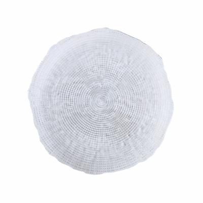 Dinerbord Quid Boreal Transparant Glas Ø 28 cm (6 Stuks) (Pack 6x)