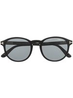 TOM FORD Eyewear lunettes de soleil à monture ronde - Noir