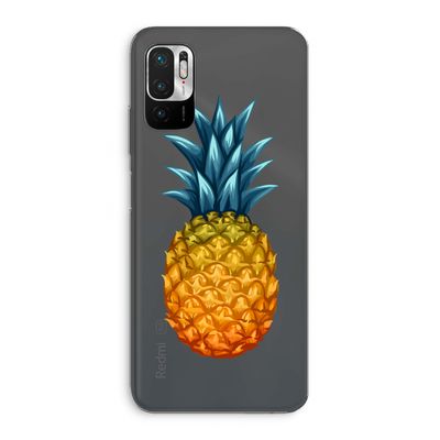 Grote ananas: Xiaomi Redmi Note 10 5G Transparant Hoesje