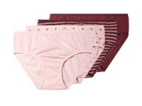 lupilu 4 kinder onderbroeken (bordeaux/roze, 98/104)