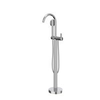 IVY Pact Badmengkraan Vrijstaand - draaibare uitloop - 150cm - Doucheslang - satin mist handdouche - Chroom 6303011