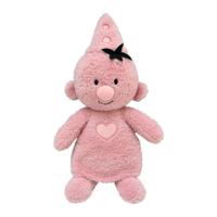 Studio 100 Bumba knuffel fluffy pluche - roze, 35cm