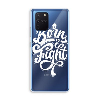 Born to Fight: Samsung Galaxy Note 10 Lite Transparant Hoesje