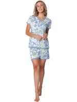 Duurzame katoenen shortama flora