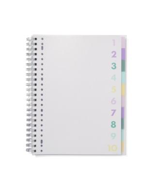 HEMA Collegeblok 10-in-1 A4 gelinieerd en ruit