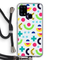 8-bit N°1: Samsung Galaxy M31 Transparant Hoesje met koord
