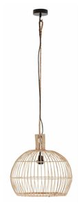 MUST Living Hanglamp 'Las Salinas' Rotan, 40cm, kleur Naturel