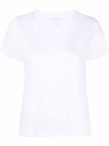 Majestic Filatures t-shirt à col v - Blanc