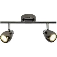 Brilliant Milano G21713/76 Plafondspot LED GU10 6 W Chroom, Zwart - thumbnail