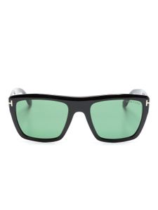 TOM FORD Eyewear Alberto square-frame sunglasses - Noir