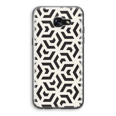 Crazy pattern: Samsung Galaxy A5 (2017) Transparant Hoesje